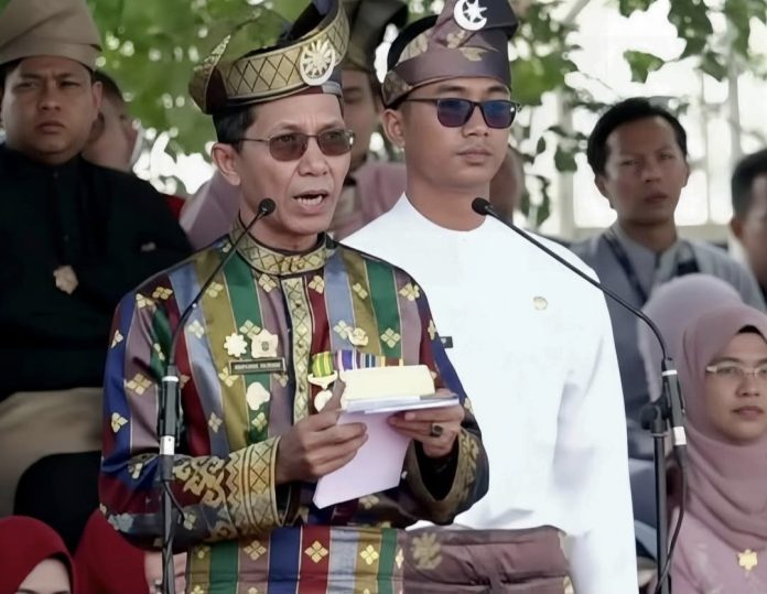 Wali Kota Batam Amsakar Achmad menekankan komitmen pemerintah daerah menjadikan Batam sebagai kota unggul dan berdaya saing. (Diskominfo Kota Batam)