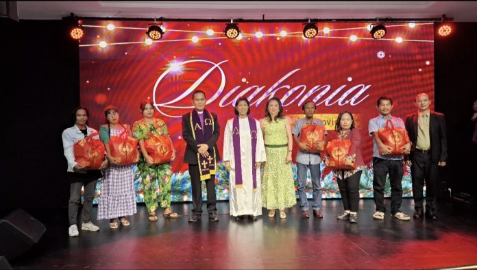 Gereja Kasih Karunia Indonesia (Gekari) House of Peace menggelar perayaan Malam Natal pada Rabu (24/12/2025) malam. (uly)