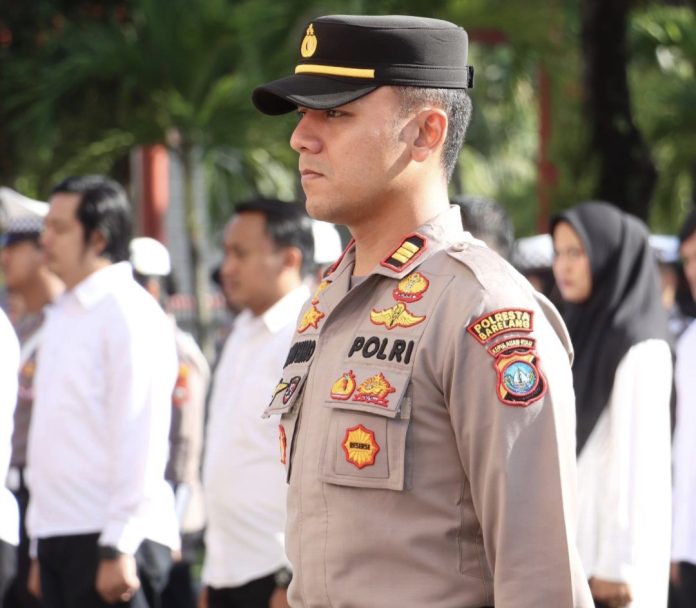 AKP Raden Bimo Dwi Lambang,S.Tr.K.,S.I.K.,M.H., mencuat setelah resmi ditunjuk sebagai Kasat Reskrim Polres Bintan. (Istimewa)