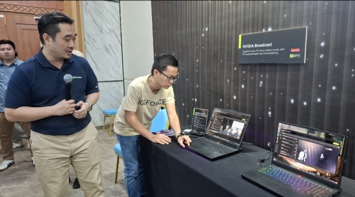NVIDIA memperkenalkan GeForce Press Briefing NVIDIA GeForce RTX 50 Series & Holiday Campaign di Auditorium Politeknik Negeri Batam, Kamis (8/1/2025). (uly)