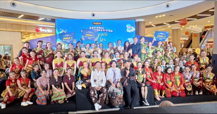 PT iForte Solusi Infotek kembali menggelar ajang bergengsi iForte National Dance Competition (NDC) “Inspirasi Diri” 2025–2026, yang kali ini berlangsung di One Batam Mall, Minggu (25/1/2026). (uly)