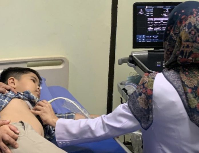 Rumah Sakit BP Batam (RSBP Batam) menggelar skrining Penyakit Jantung Bawaan (PJB) pada anak lebih awal, Sabtu (31/1/2026). (Humas BP Batam)