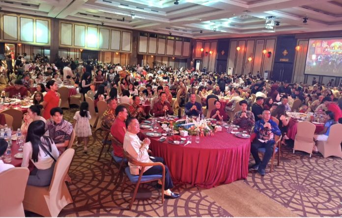 Momen perayaan Imlek 2026 di Kota Batam, Provinsi Kepri dihadiri oleh dua Menteri sejak Senin (16/2/2026) malam. (Istimewa)