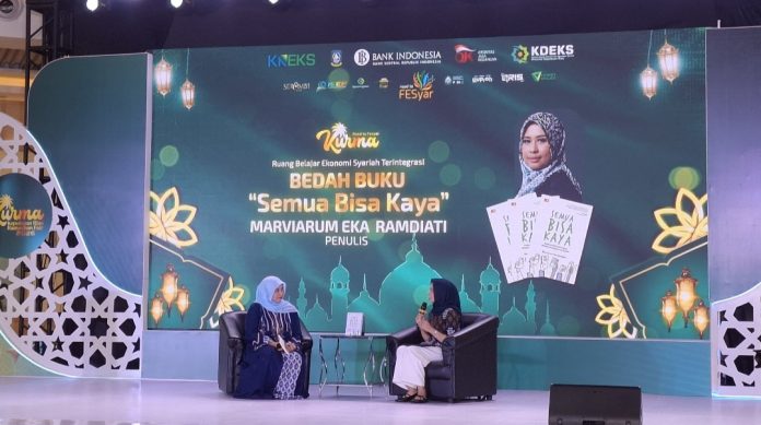 Perwakilan Bank Indonesia Provinsi Kepulauan Riau menggelar kegiatan bedah buku berjudul “Semua Bisa Kaya” karya Marviarum Eka Ramdiati. (uly)