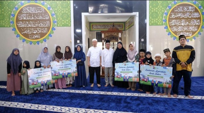 Pertamina Patra Niaga, BDI Pertamina Patra Niaga Regional Sumbagut selenggarakan kegiatan tausiyah dan santunan anak yatim di Masjid Taqwa Kantor Pertamina Patra Niaga Regional Sumbagut, Medan, Jumat (6/3). (Istimewa)