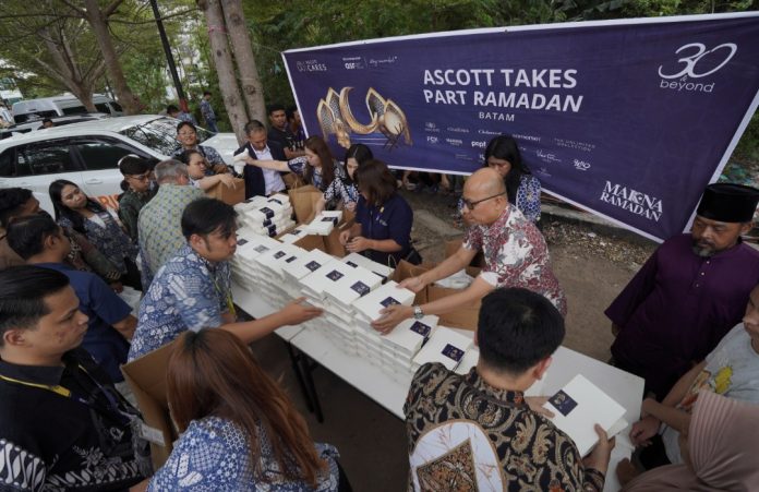 Memaknai Ramadan momentum berbagi dan memperkuat kepedulian sosial, Ascott Indonesia kembali menggelar program Ascott Takes Part Ramadan. (Istimewa)