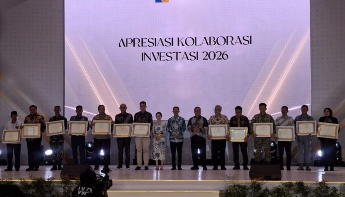 BP Batam gelar kegiatan Apresiasi Kolaborasi Investasi 2026 di Grand Mercure Batam Centre, Senin (16/3/2026). (uly)