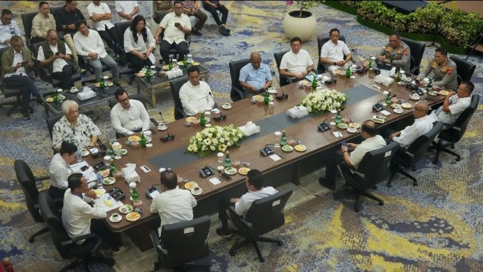 Badan Pengusahaan (BP) Batam menggelar diskusi strategis bertajuk “Mendengar Lebih Dekat, Bergerak Bersama Menuju 2026” di Balairungsari, Kamis (2/4/2026). (Humas BP Batam)