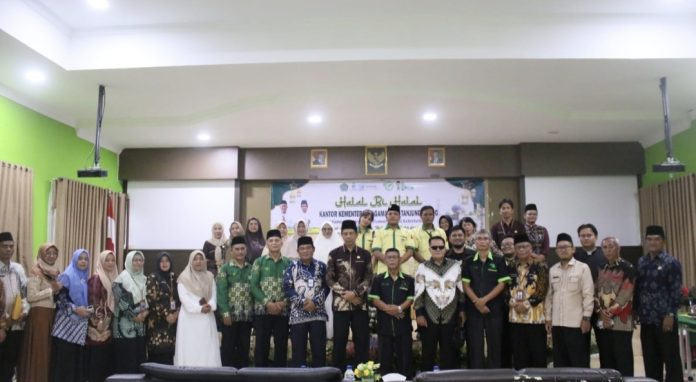 Gelaran Halal Bihalal Idul Fitri 1447 H/2026 M di Kantor Kemenag Kota Tanjungpinang, Rabu (08/04/2026) lebih dari sekadar ajang silaturahmi. (Istimewa)