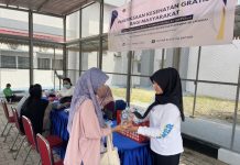 Sambut HBP ke-62, Rutan Batam Hadirkan Pemeriksaan Kesehatan Gratis Pengunjung Pengunjung Rutan Kelas IIA Batam bisa memanfaatkan cek kesehatan gratis yang digelar dalam rangka memperingati HBP ke-62, Senin (14/4/2026). (Humas Rutan)
