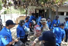 Tim Terpadu Kota Batam Tertibkan Bangunan Ilegal di Kurahan Sei Binti Timdu Kota Batam melaksanakan penertiban bangunan ilegal di Kelurahan Sei Binti, Kecamatan Sagulung, Kamis (16/4/2026). (Humas BP Batam)