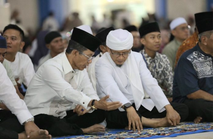 Wali Kota Batam, Amsakar Achmad dorong AGPAII menjadi wadah yang memperkuat solidaritas dan kolaborasi antar guru pendidikan agama Islam. (Humas Pemko Batam)