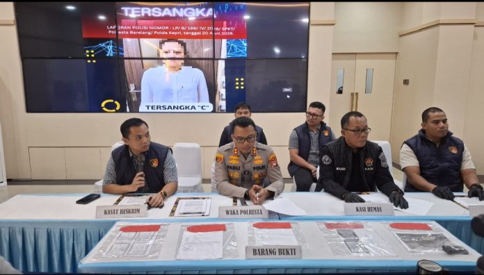 Satreskrim Polresta Barelang berhasil membongkar praktik culas tindak pidana penggelapan kendaraan bermotor dengan modus penyewaan (rental). (uly)