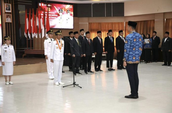 Momentum peringatan Hari Otonomi Daerah (Otda) ke-30, Pemerintah Kota Batam untuk menampilkan capaian sekaligus menegaskan pekerjaan rumah yang belum selesai. (Diskominfo Kota Batam)