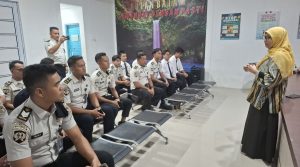 Rutan Batam gelar penyuluhan narkoba, Jumat (8/5/2026). (uly)