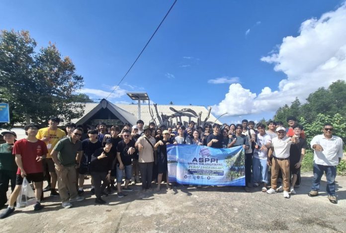 ASPPI Cabang Bintan dan Tanjungpinang berkomitmen pelestarian lingkungan melalui aksi bertajuk “ASPPI Peduli Lingkungan: Mangrove for Life”. (Istimewa)