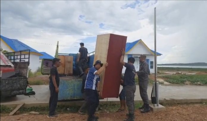 BP Batam melanjutkan pergeseran warga terdampak rencana pengembangan Kawasan Terpadu Rempang Eco-City secara bertahap, Selasa (12/5/2026). (Humas BP Batam)
