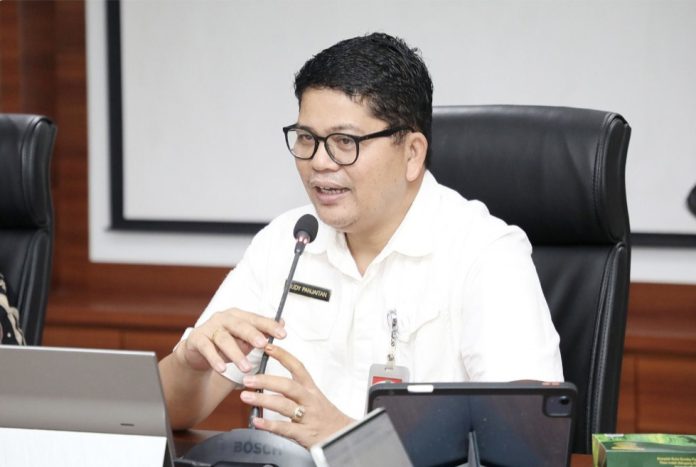 Kepala Dinas Komunikasi dan Informatika Kota Batam, Rudy Panjaitan, mengatakan pembangunan fasilitas olahraga di Kodaeral IV tak sekadar fasilitas militer. (Diskominfo Batam)
