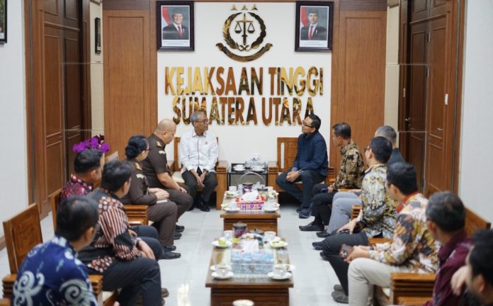 Pertamina Patra Niaga Regional Sumbagut audiensi dengan Kejati Sumut dukung tata kelola perusahaan serta kelancaran distribusi energi di wilayah Sumut. (Istimewa)