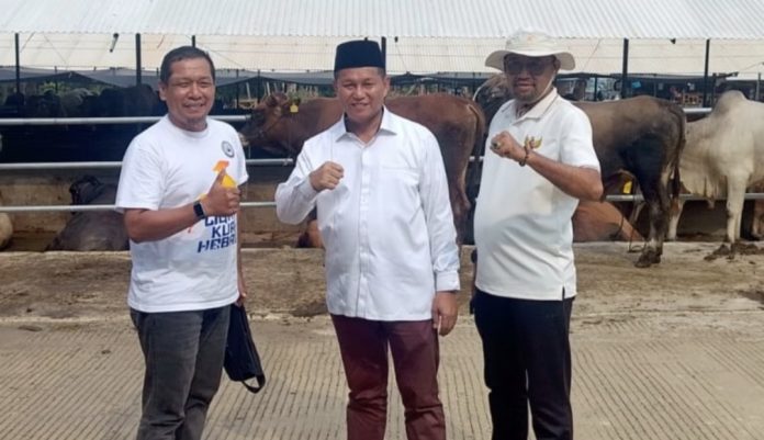 KJK sembelih seekor sapi dan seekor kambing sebagai bentuk rasa syukur sekaligus untuk menyemarakkan perayaan Idul Adha 1447 H/2026. (Istimewa)