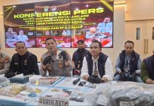 Polisi Sita 2.672 Vape Narkotika Senilai Rp 8 Miliar Satuan Reserse Narkoba Polresta Barelang mengungkap peredaran vape mengandung etomidate atau obat keras yang disalahgunakan sebagai narkotika. (uly)