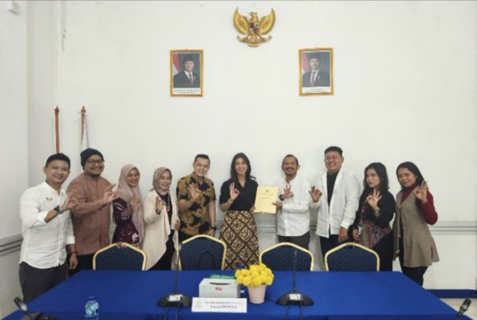 Semangat kolaborasi kelembagaan mewarnai pertemuan antara Perwara Indonesia dengan anggota DPD RI Dapil Kepri, Dwi Ajeng Sekar Respaty. (Istimewa)