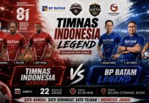 Timnas Indonesia Legend Turun ke Batam, Nyalakan Mimpi dari Grassroots Menuju Panggung Internasional Sejumlah legenda Timnas Indonesia dijadwalkan turun ke lapangan dalam rangka Batam International Football Series 2026 pada 22–23 Agustus 2026. (Istimewa)