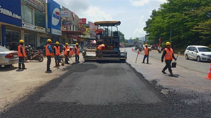 BP Batam catat hingga 3 Agustus 2026, sebanyak 12 dari total 19 pekerjaan perbaikan jalan telah diselesaikan. (Humas BP Batam)