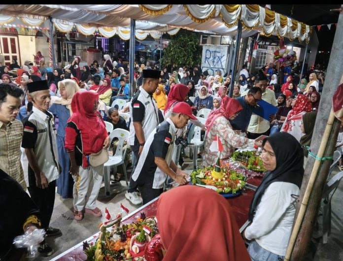 Semangat kemerdekaan benar-benar terasa di RW 12, Kelurahan Tanjung Sengkuang, Kecamatan Batu Ampar, Kota Batam. (Istimewa)