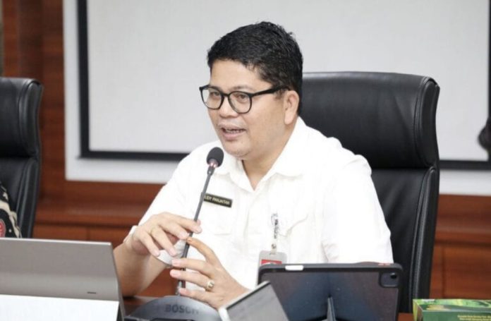 Kepala Dinas Komunikasi dan Informatika (Diskominfo) Kota Batam, Rudi Panjaitan mengatakan 97.997 KK di Kota Batam, Provinsi Kepri telah terdaftar dalam program Perlinsos per 31 Agustus 2026. (Diskominfo Batam)