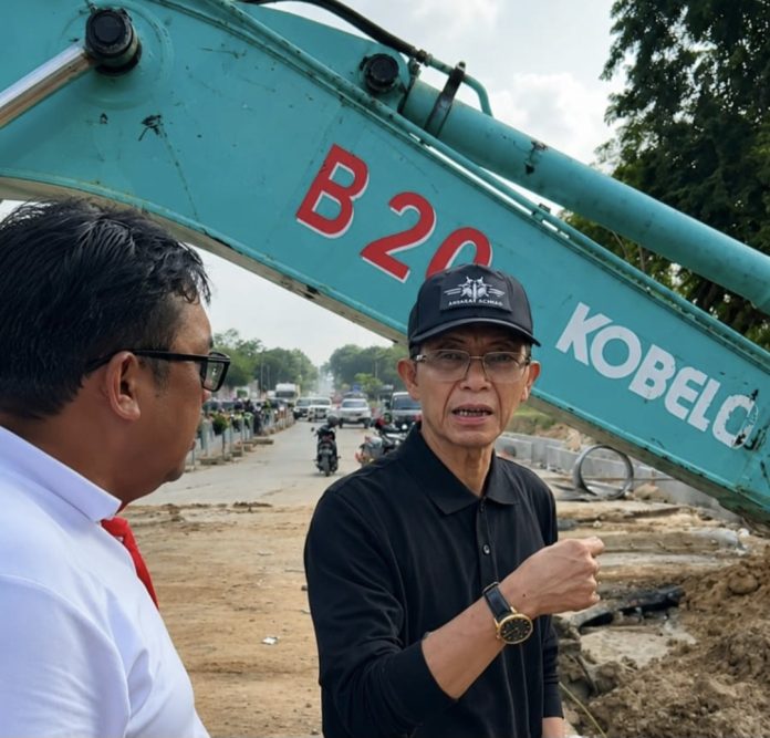 BP Batam bersama PT ABH memastikan pekerjaan perbaikan jaringan pipa air minum di kawasan Muka Kuning rampung pada Sabtu (29/8/2026) pukul 14.45 WIB. (Humas BP Batam)