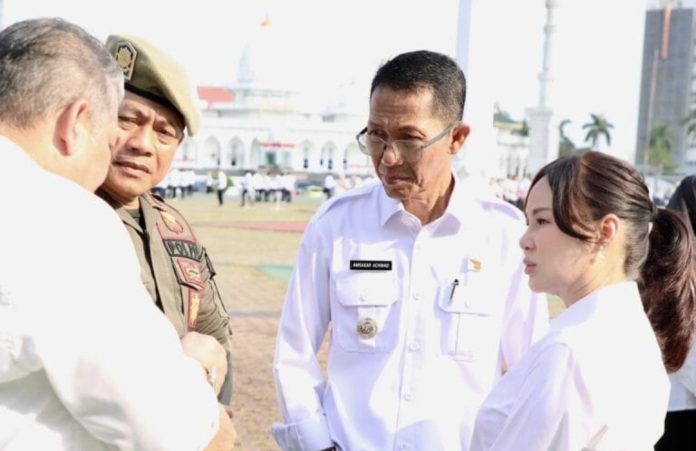 Wali Kota Batam, Amsakar Achmad mengaku khawatir dengan tingginya permohonan izin perceraian di lingkungan ASN Pemerintah Kota (Pemko) Batam. (Diskominfo Batam)
