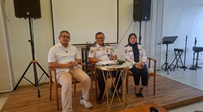 Dinas Perhubungan terus mendorong transformasi transportasi perkotaan melalui pengembangan Bus Rapid Transit (BRT) Trans Batam. (uly)