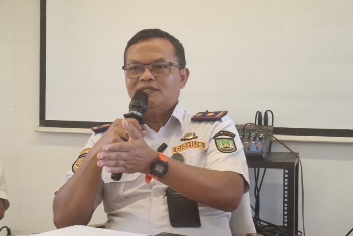 Kepala Unit Pelaksana Teknis (UPT) Trans Batam Dinas Perhubungan Kota Batam, Bambang Sucipto, mengatakan pemerintah memiliki kewajiban menyediakan transportasi umum sebagai bagian dari pelayanan kepada masyarakat. (uly)
