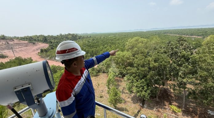GM Regional Office 4 PT Transportasi Gas Indonesia (TGI), Oddy Jaka Rinaldi, membenarkan jalur pipa gas di Panaran terdampak aktivitas pematangan lahan. (Istimewa)
