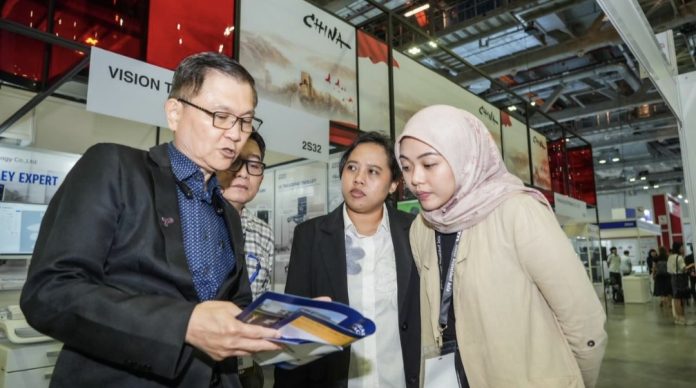 BP Batam memperkuat promosi investasi sektor kesehatan melalui partisipasinya dalam Medical Fair Asia 2026. (Humas BP Batam)