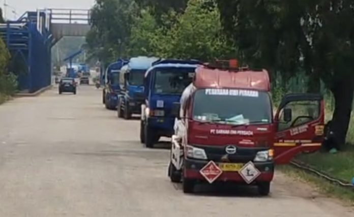 PT Pertamina memperkuat kesiapan sarana dan armada distribusi untuk memastikan kebutuhan BBM masyarakat di Kota Batam, Kepri. (uly)