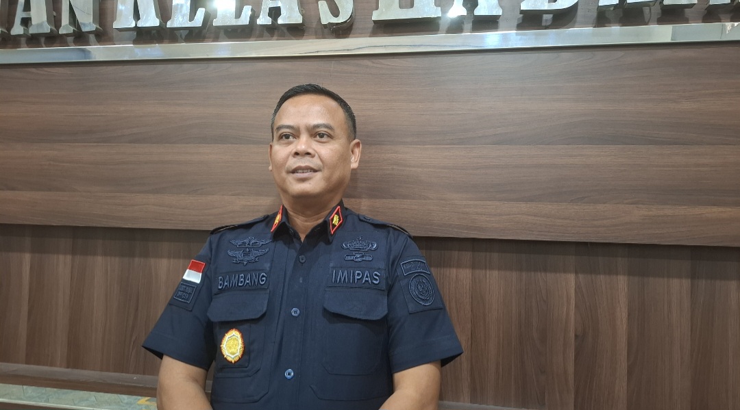 Kepala Rutan Kelas IIA Batam, Bambang Febriansyah. (uly)