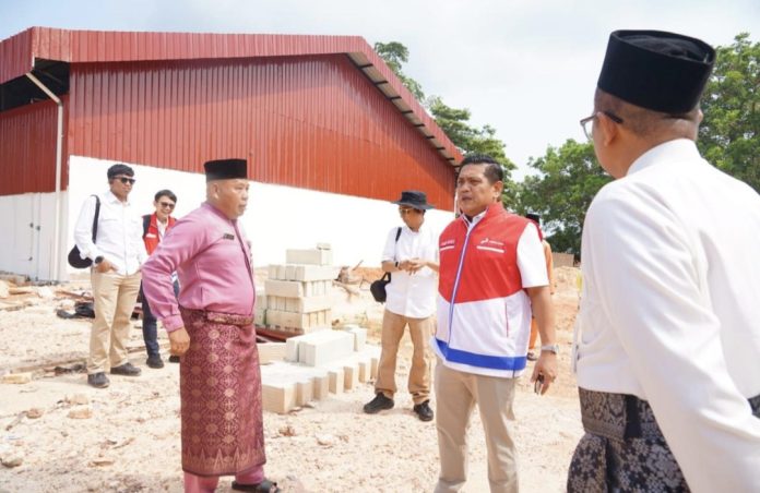 calon lokasi SPBUN di Kelurahan Galang Baru, Kecamatan Galang, Kota Batam, Kepri (istimewa)