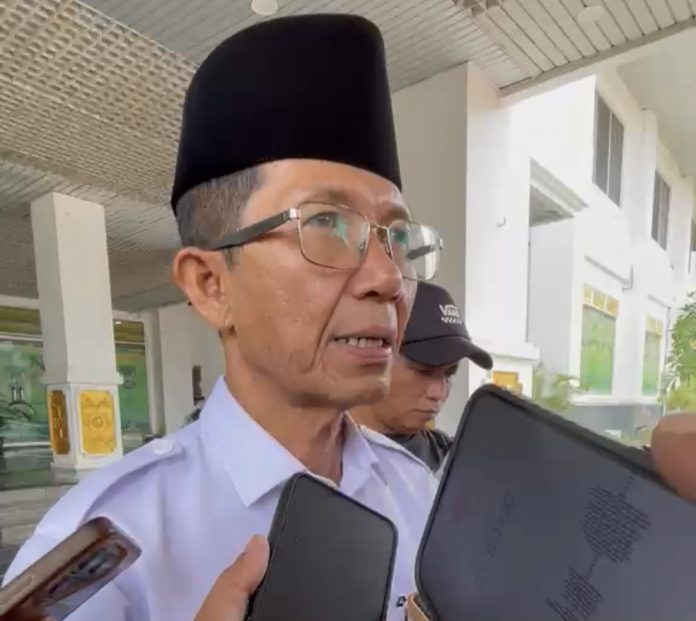 Wali Kota Batam, Amasakar Achmad mengatakan Batam akan mendatangkan air bersih dari Lingga, Kamis (8/10/2026)