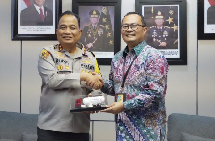 PT Pertamina memperkuat sinergi dan koordinasi dengan Polda Aceh guna mendukung pengawasan penyaluran energi serta memastikan distribusi BBM dan LPG kepada masyarakat. (Istimewa)